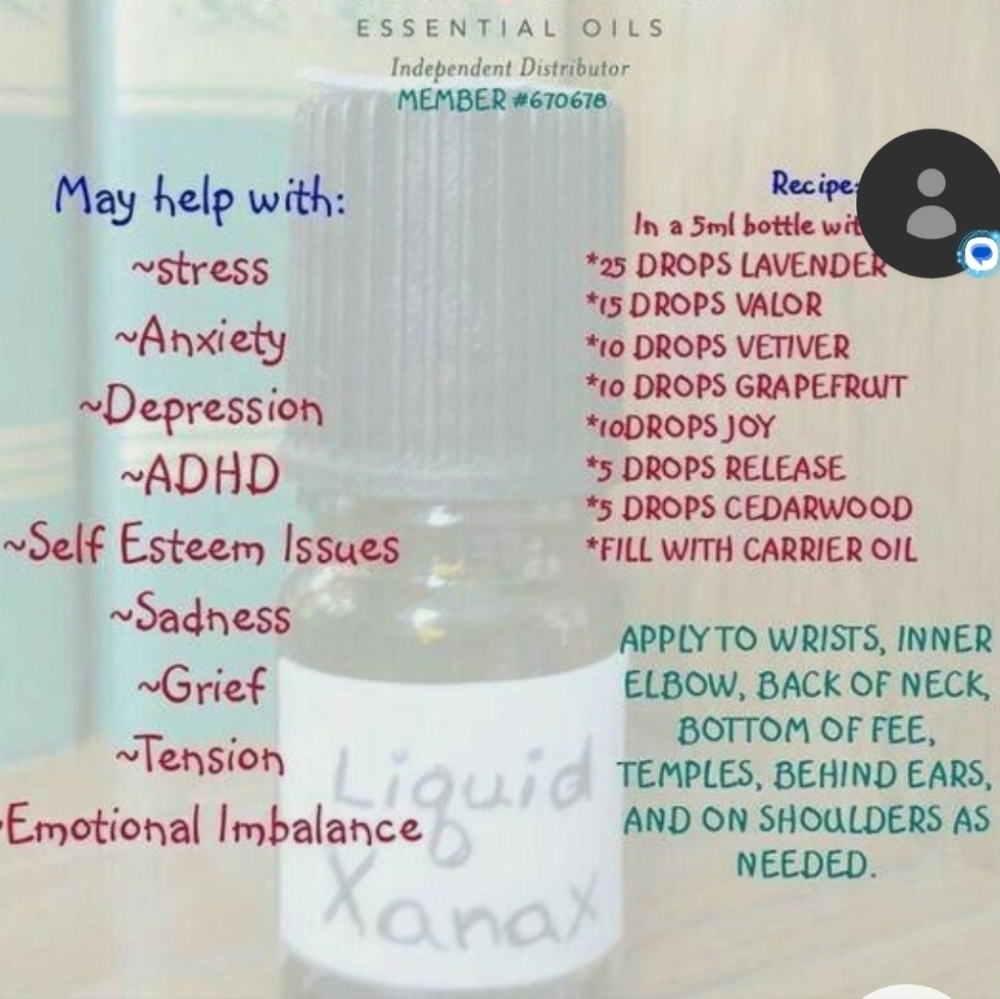 Liquid anxiety roller